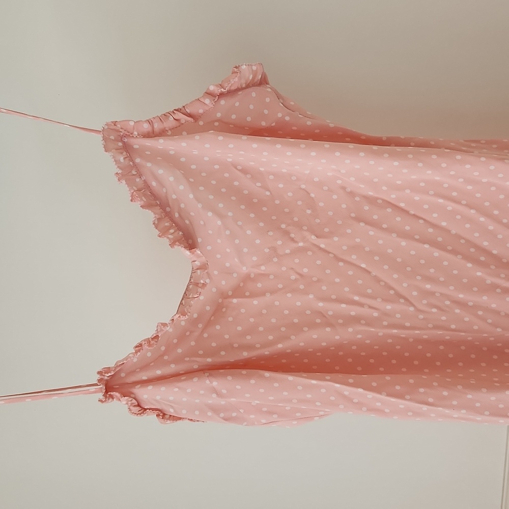 Dôen Barbie Pink Polka Dot Calsi Dress